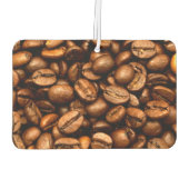 Geröstete Kaffeebohnen Autolufterfrischer (Rückseite)