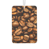Geröstete Kaffeebohnen Autolufterfrischer (Rückseite)