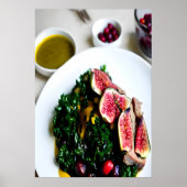 Geröstete menschliche Tenderloin | AI Art Poster (Vorne)