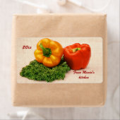 geröstete Paprikaschoten zum Konservieren von Etik (Insitu)