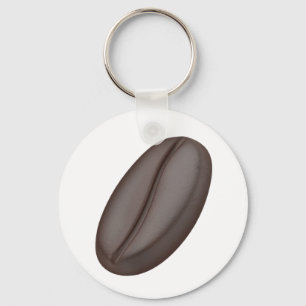 Gerösteter Arabica-Kaffebohne Schlüsselanhänger
