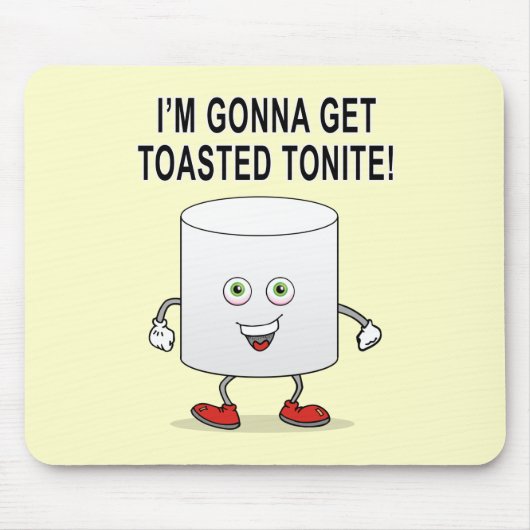 Gerösteter Eibisch Mousepad (Vorne)