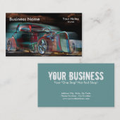 Gerösteter Geist Visitenkarte (Vorne/Hinten)