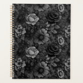 Gerötete Farbtöne der grauen Blüte Planer (Vorderseite)