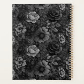 Gerötete Farbtöne der grauen Blüte Planer (Rückseite)