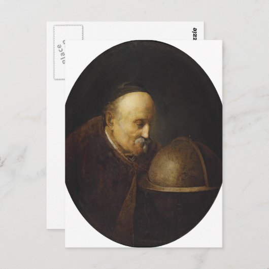 Gerrit Dou- Heraklith Postkarte (Vorne/Hinten)