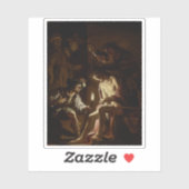 Gerrit van Honthorst - Christus gekrönt mit Thorns Aufkleber (Blatt)