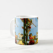 Gerrit Van Honthorst Musical Group Balcony Art Kaffeetasse (Vorderseite Links)