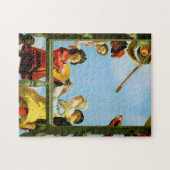 Gerrit Van Honthorst Musical Group Balcony Art Puzzle (Horizontal)