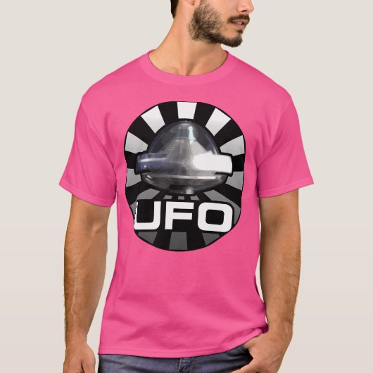 Gerry Anderson's Ufo - Alien Spacecraft T-Shirt (Vorderseite)