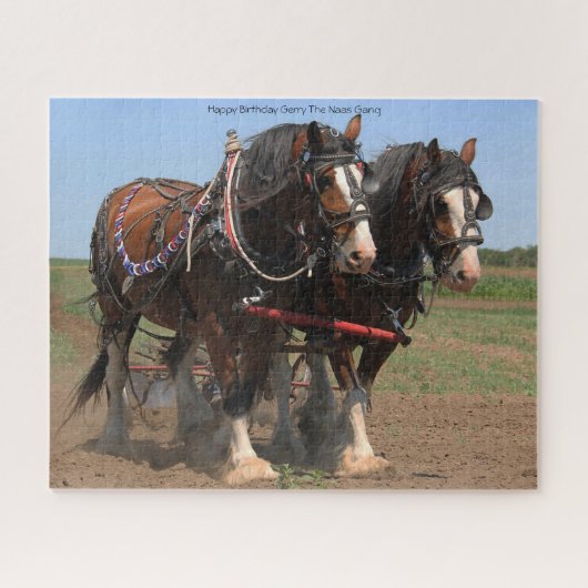 Gerry Birthday Jigsaw Puzzle (Horizontal)