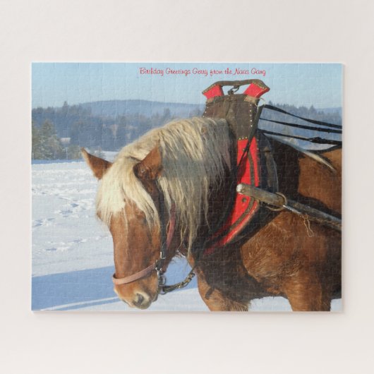 Gerry Geburtstags-Puzzle Puzzle (Horizontal)