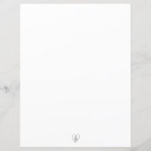 Gerry Giraffe White Paper Sheet (Rückseite)