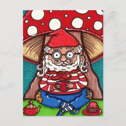 Gerry Gnome Postcard Postkarte (Vorderseite)