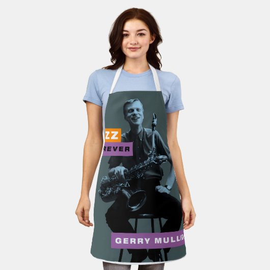 Gerry Mulligan Schürze (Getragen)