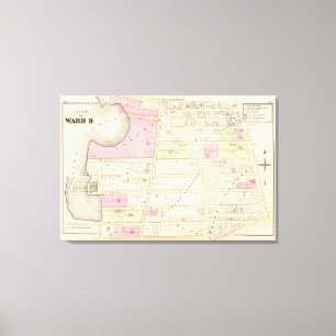 Gershom Taylor Plat Locust Grove Plat Elmwoo Atlas Leinwanddruck