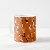 Gerstenkorn Bio Brot Hintergrund Kaffeetasse (Vorderseite Links)
