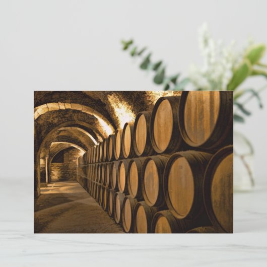 Gerstenlandschaft im Weingut Einladung (Stehend Vorderseite)