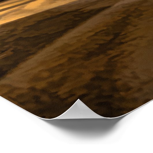 Gerstenlandschaft im Weingut Poster (Ecke)