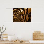 Gerstenlandschaft im Weingut Poster (Küche)