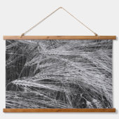 Gerstenohren (Hordeum vulgare) Wandteppich Mit Holzrahmen (Vorne)