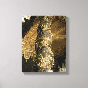 Gerstenzuckersäule aus dem Baldacchino Leinwanddruck