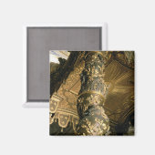 Gerstenzuckersäule aus dem Baldacchino Magnet (Vorderseite/Rückseite)