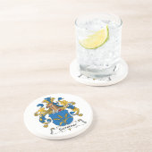 Gerstner Familienwappen Getränkeuntersetzer (Seite)