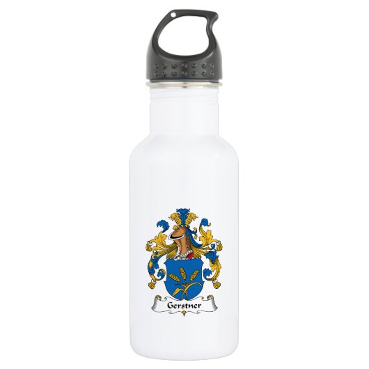 Gerstner Familienwappen Trinkflasche (Vorderseite)