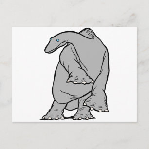 Gertie der Dinosaurier-Gang! Postkarte