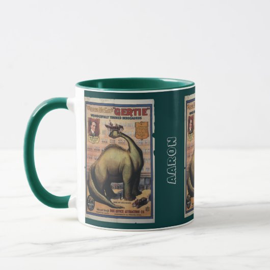 Gertie der Dinosaurier Tasse (Links)