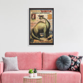 Gertie The Dinosaur Leinwanddruck (Insitu (Wohnzimmer))