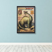 Gertie The Dinosaur Leinwanddruck (Insitu (Holzboden))