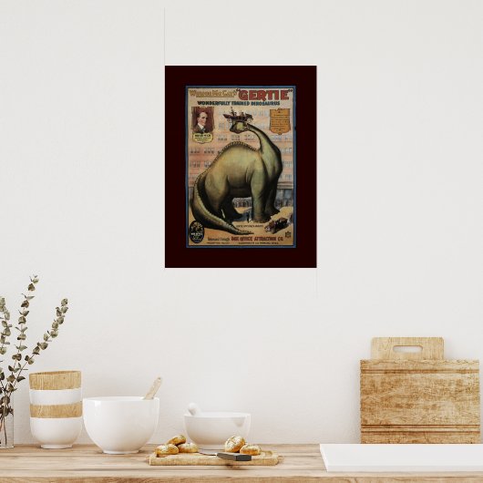 Gertie the Dinosaur Poster (Küche)