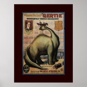 Gertie the Dinosaur Poster