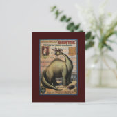 Gertie The Dinosaur Postkarte (Stehend Vorderseite)