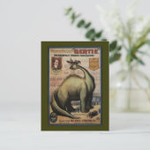 Gertie The Dinosaur Postkarte (Stehend Vorderseite)