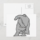 Gertie the Dinosaurier Gear! Postkarte (Vorne/Hinten)