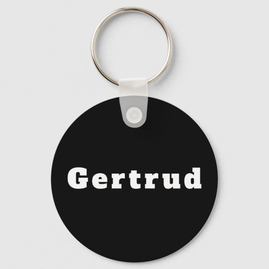 Gertrud Schlüsselanhänger (Vorderseite)