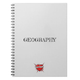 Gertrude Heart Gray Notizblock