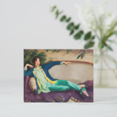 Gertrude Vanderbilt Whitney | Robert Henri Postkarte (Stehend Vorderseite)