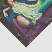 Gertrude Vanderbilt Whitney von Robert Henri Seidenpapier (Ausschnitt)