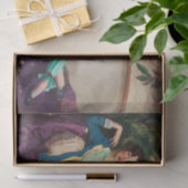 Gertrude Vanderbilt Whitney von Robert Henri Seidenpapier (Geschenk)