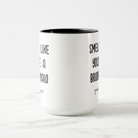 Geruch, als wären Sie ein Bridesmaid-Vorschlag Kaf Tasse (Zentrum)