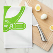 Geruch Dao ★ thailändische Sprachskript des Geschirrtuch (Viertel Falte)