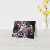 Geruch, dass Lilac bald gut wird Karte (Gelbe Blume)