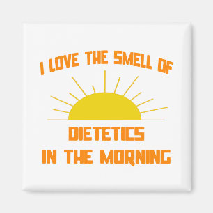 Geruch der Dietetik am Morgen Magnet