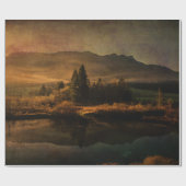 Geruch der Kiefern Geschenkpapier (Flach)