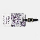 Geruch der Pflaumen-Rosen Gepäckanhänger (Vorderseite horizontal)