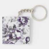 Geruch der Pflaumen-Rosen Schlüsselanhänger (Rückseite)